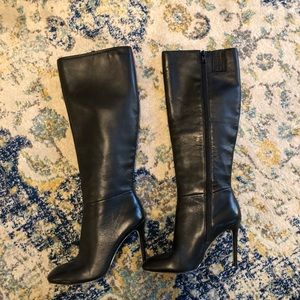 7.5 black boots Ava and Aiden